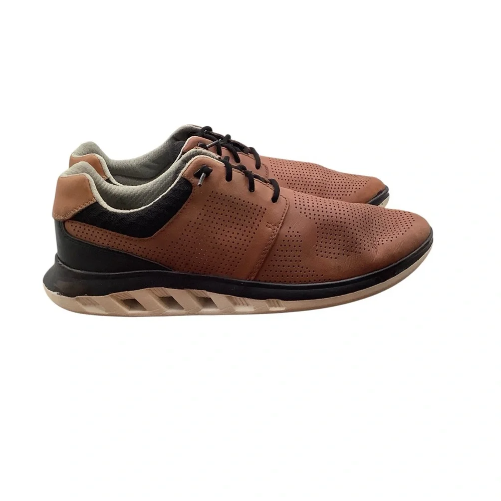 Johnson &‎ Murphy Brown Leather Men's Shoes size 10.5